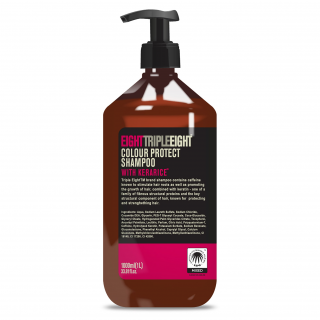 Triple Eight  COLOUR PROTECT S KERATINEM - šampon na ochranu barvy  -  1000 ml