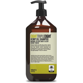 Triple Eight  HEMP - šampon s KONOPNÝM OLEJEM -  1000 ml