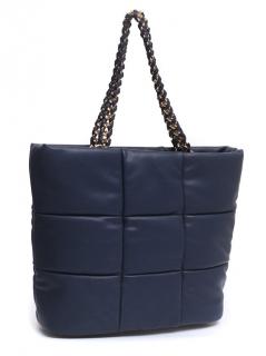 Kabelka shopper Quilted Chain Navy