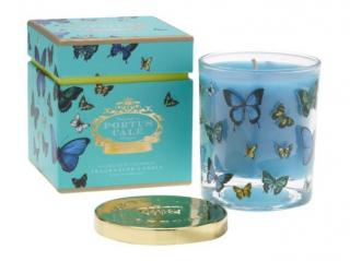 Svíčka Portus Cale Butterflies - motýli od Castelbel