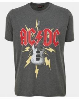 AC/DC 018 Pánské tričko šedé 3XL