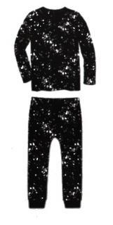 F&F chlapecké pyžamo 249-2 černé 122