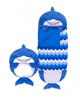 Happy Nappers spacáček usínáček modrý žralok Sandal 168cm