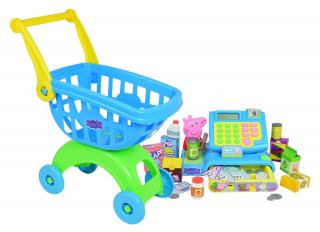 HTI 9810 Dětská pokladna s nákupním vozíkem