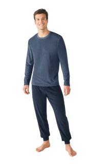 Townland 312 Pánské pyžamo dlouhé modré XL