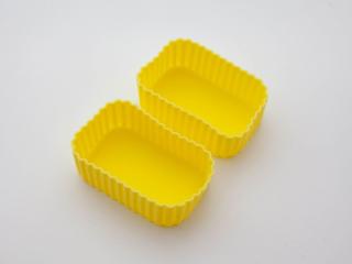 Obdélníkové silikonové formy | žluté
