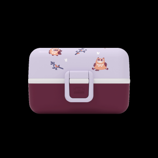 Svačinový box Monbento Tresor | Owly fialový