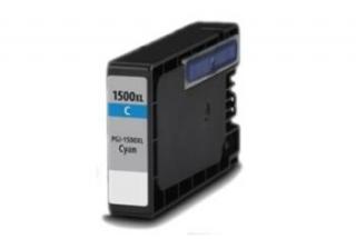 Canon 1500 (PGI-1500XL C) azurová inkoustová kompatibilní kazeta (12ml)