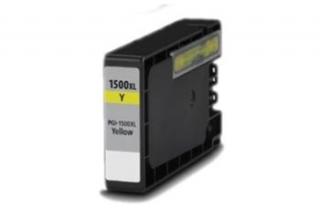 Canon 1500 (PGI-1500XL Y) žlutá inkoustová kompatibilní kazeta (12ml)