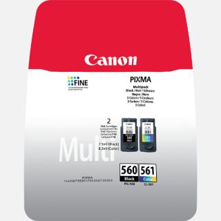 Canon 3713C005 - PG-560 + CL-561 - originální Multipack, černá + barevná 2x180 stran