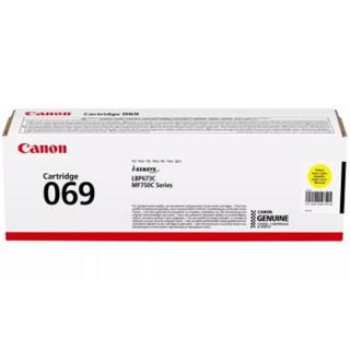 Canon CLBP Cartridge 069 Y yellow, 1900str., 5091C002