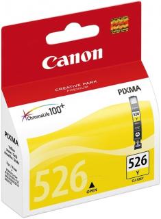 Canon Cli-526Y - originální inkoustová kazeta žlutá (Yellow) 9ml 462 stran  Canon CLI-526Y - originální žlutá inkoustová kazeta ( yellow )