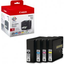 Canon PGI-2500XLCMYK - originální inkoustová sada MULTIPACK  originální kazeta pro Canon PGI-2500 barva černá, azurová, purpurová, žlutá + + DOPRAVA…
