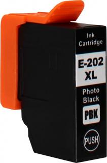 Epson 202XL (T202XL,C13T02H14010) photo černá kompatibilní inkoustová náplň