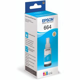 Epson C13T66424 - originální, azurový 664