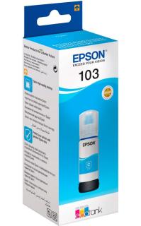 Epson EcoTank 103 azurová C13T00S24A cyan 65ml
