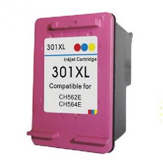 HP 301XL - kompatibilní kazeta č. 301XL Tri-Color (18ml) s ČIPEM, HP CH564EE