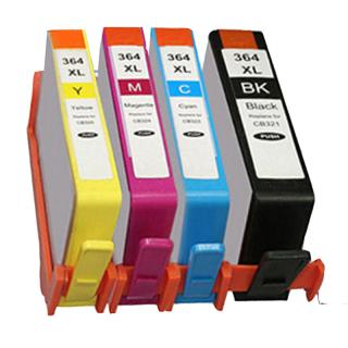 HP 364XL - Kompatibilní sada kazet 4ks CMYK  Kompatibilní kazeta ( sada kazet ) HP 364XL pro tiskárny HP Photosmart Premium B210, B410, C309, C310,…