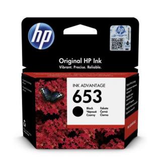 HP 653 originální inkoustová kazeta černá 3YM75AE 360 stran
