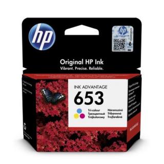 HP 653 tříbarevná inkoustová náplň (3YM74AE) 200 stran