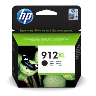 HP 912XL originální inkoustová kazeta černá 3YL84AE (825 stran)