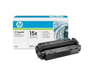 HP C7115X - originální toner (3500 stran) černý HP 15X  HP C7115X - originální toner do tiskátny HP (3500 stran) černý HP 15X, HP LaserJet 1000, 1200,…