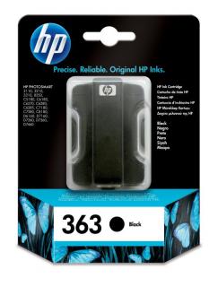 HP C8721EE - originální inkoustová kazeta č. 363 černá (black) 410 stran  HP C8721EE - originální inkoustová kazeta č. 363 černá (black)