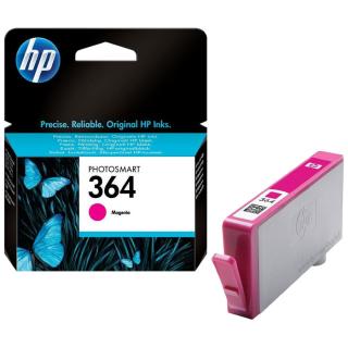 HP CB319EE - Originální inkoustová kazeta HP 364 purpurová (magenta) 300 stran bazar