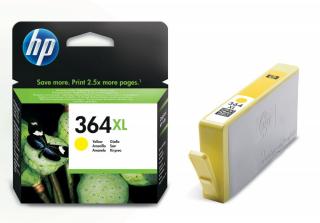 HP CB325EE - Originální inkoustová kazeta HP 364XL žlutá (yellow) 750 stran ( CB325EE ) bazar