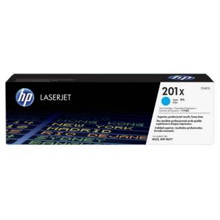 HP CF401X - originální toner CF401X, cyan, 2300str., HP 201X, HP Color LaserJet MFP 277, Pro M252