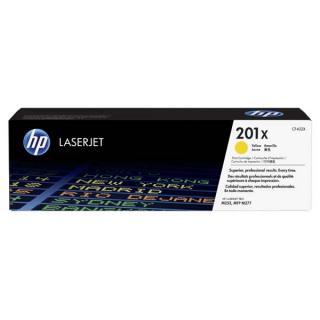 HP CF402X - originální toner CF402X, yellow, 2300str., HP 201X, HP Color LaserJet MFP 277, Pro M252