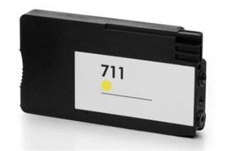 HP CZ132A č. 711XL kompatibilní žlutá inkoustová kazeta (30ml)