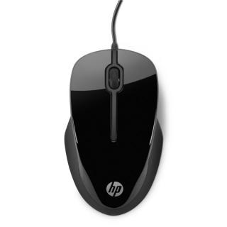 HP myš X1500 Wireless Black, 1000DPI, optická, 3tl., 1 kolečko, drátová USB, černá, Microsoft Windows XP/Vista 7/8/9/10
