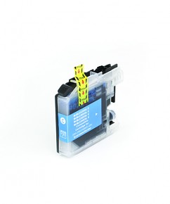 Kompatibilní inkoustová cartridge BROTHER LC-525 XL Cyan (16ml)