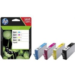 Multipack HP N9J74AE - originální inkoustová sada kazet HP 364XL CMYK 1x550 + 3x750 stran