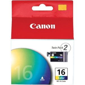 Originální inkoustová kazeta Canon BCI-16 color Twin Pack (2 kusy v balení)