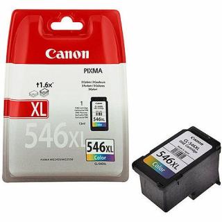 Originální inkoustová kazeta Canon CL-546XL, barevná, 300 stran