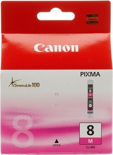 Originální inkoustová kazeta Canon CLI-8M purpurová 420 stran 13ml