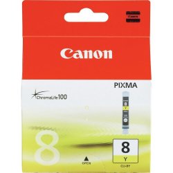 Originální inkoustová kazeta Canon CLI-8Y žlutá (yellow) 420 stran 13ml
