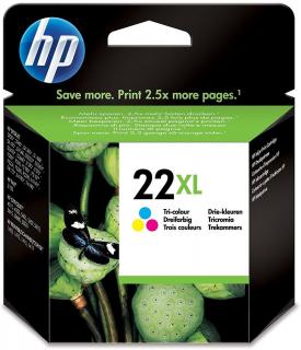 Originální inkoustová kazeta HP 22XL (C9352CE) 415 stran  Originální inkoustová kazeta pro tiskárny HP 22XL (C9352CE) 415 stran