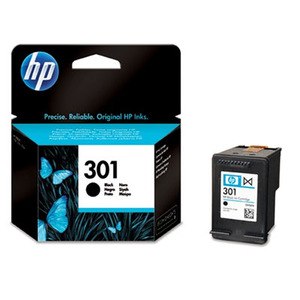 Originální inkoustová kazeta HP č. 301 černá (HP CH561EE) 190 stran