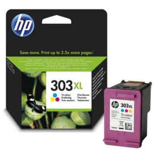 Originální inkoustová kazeta HP č. 303XL C barevná (T6N03A ) 415 stran
