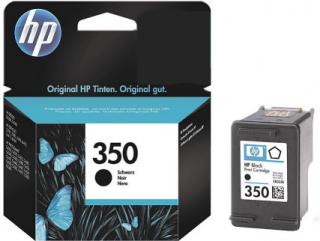 Originální inkoustová kazeta HP č. 350 černá (CB335EE) 200 stran (4,5ml)  Originální inkoustová kazeta pro tiskárny HP č. 350 černá CB335EE 200 stran…