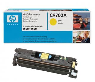 Originální toner HP C9702A (HP121A) žlutý 4000 stran