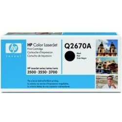 Originální toner HP Q2670A černý 6000 stran