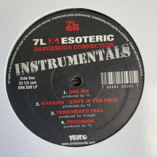 7L & Esoteric ‎– Dangerous Connection (Instrumentals)