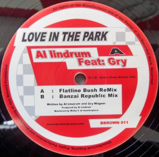 Al Lindrum Feat: Gry Wagner ‎– Love In The Park