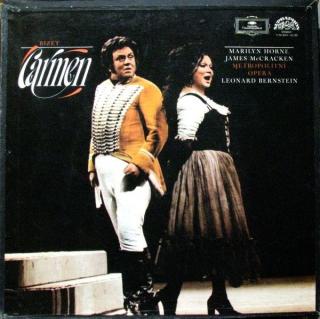 Bizet - Marilyn Horne, James McCracken, Metropolitní Opera, Leonard Bernstein ‎– Carmen box