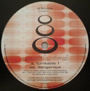 Brockie & Ed Solo ‎– Turntable 1 / Dangerous