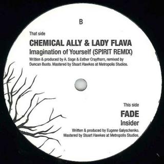 Chemical Ally & Lady Flava / Fade ‎– Imagination Of Yourself (Spirit Remix) / Insider